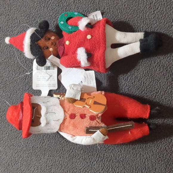 Lot of 8 Wondershop TARGET Felt Figurine ornaments  NWT - Picture 3 of 6